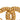Gold Chanel CC Gold Plated Chain Pin Brooch