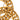 Gold Chanel CC Gold Plated Chain Pin Brooch