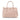 Pink Prada Small Saffiano Lux Galleria Double Zip Satchel