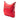 Red Prada Saffiano Trimmed Tessuto Zip Top Crossbody