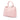 Pink Prada Medium Saffiano Cuir Double Satchel
