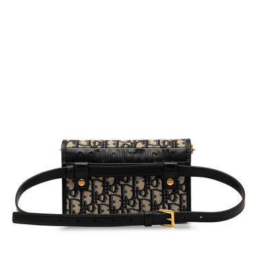 Brown Dior Oblique 30 Montaigne 2 in 1 Pouch Belt Bag - Designer Revival