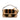 Brown Fendi Shearling Pequin Baguette Satchel