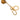 Gold Louis Vuitton Gold Plated Strass and Resin Jack and Lucie Key Holder and Bag Charm