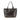 Brown LOEWE Small Metallic Calfskin Heritage Tote