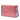 Pink Chanel Bicolor Quilted Metallic Patent Boy Wallet on Chain Crossbody Bag