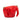 Red LOEWE Mini Leather Elephant Crossbody