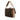Brown Fendi Large Zucca and Pequin Canvas Convertible Baguette Satchel - Designer Revival