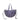 Purple Bottega Veneta Medium Calfskin The Shell Satchel