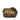 Brown Fendi Shiny Glazed Fabric FF 1974 Logo Camera Bag