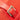 Red LOEWE Nubuck Senda Handbag - Designer Revival