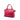 Red Gucci Large Dollar Calfskin GG Charm Dome Satchel