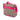 Pink Gucci Childrens GG Supreme Satchel