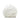 White Chanel CC Crystal Embellished Faux Fur Round Crossbody