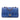 Blue Chanel Mini Rectangular Classic Lambskin Single Flap Crossbody Bag