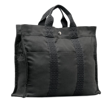 Gray Hermes Herline MM Tote Bag - Designer Revival