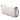 White Chanel Quilted Lambskin East West Mademoiselle Flap Shoulder Bag