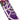 Purple Hermès Eperon D Or Silk Twilly Scarf Scarves