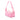 Pink Bottega Veneta Small Lambskin Intrecciato Brick Cassette Shoulder Bag