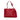 Red Bottega Veneta Nappa Intrecciato Shoulder Bag