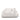 White Bottega Veneta Lambskin The Mini Pouch Crossbody - Designer Revival