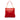Red Bottega Veneta Intrecciato Trimmed Leather Shoulder Bag - Designer Revival