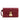 Red Dior Lambskin Cannage DiorAddict Wristlet Clutch