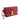 Red Dior Lambskin Cannage DiorAddict Wristlet Clutch