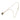 Black Chanel CC Gold Plated and Enamel Strass Faux Pearl Clover Pendant Necklace