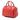 Red Louis Vuitton Monogram Empreinte Speedy Bandouliere 25 Satchel