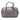 Gray Saint Laurent Baby Leather Classic Duffle Satchel - Designer Revival