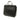 Black Gucci Medium Pigskin Leather Metal Ring Top Handle Bag Satchel