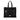 Black Fendi Large Nylon Fendi Faces Tote Satchel