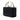 Black Prada Tessuto Metal Handle Bag Handbag