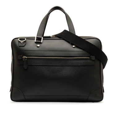 Black Louis Vuitton Taiga Alexander Briefcase Business Bag - Designer Revival