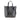 Black Saint Laurent Toy Calfskin Polka Dot North South Shopping Tote Satchel - Designer Revival