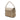 Beige Gucci GG Canvas Bella Flap Satchel