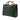 Green Gucci Medium Leather Bamboo Diana Tote