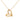 Gold Louis Vuitton Gold Plated LV Fall In Love Pendant Necklace