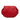 Red Bottega Veneta Nappa Intrecciato Flap Crossbody