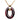 Gold Louis Vuitton Gold Plated Resin Gimme a Clue Pendent Necklace
