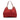 Red Gucci GG Canvas Shoulder Bag