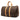 Brown Louis Vuitton Monogram Keepall Bandouliere 45 Travel Bag