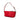 Red Gucci GG Marmont Matelasse Calfskin Shoulder Bag
