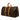 Brown Louis Vuitton Monogram Keepall Bandouliere 60 Travel Bag