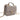 Grey Chanel Mini Quilted Lambskin Top Handle Card Holder with Chain Satchel