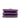 Purple Chanel CC Quilted Lambskin Coco Card Holder on Chain Crossbody Bag
