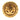 Gold Chanel CC Gold Plated Round Clip On Earrings