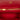 Red Saint Laurent Medium Smooth Calfskin Classic Monogram Kate Tassel Crossbody