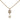 Gold Chanel Gold Plated Strass CC Faux Pearl Drop Pendant Necklace